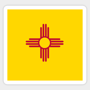 The Flag of New Mexico Sticker